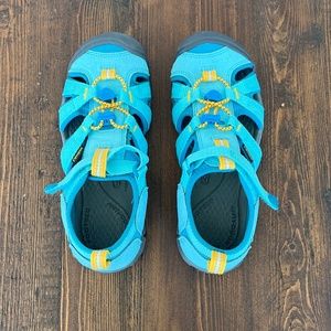 KEEN Seacamp 2 CNX Closed Toe Sandals Fjord Blue